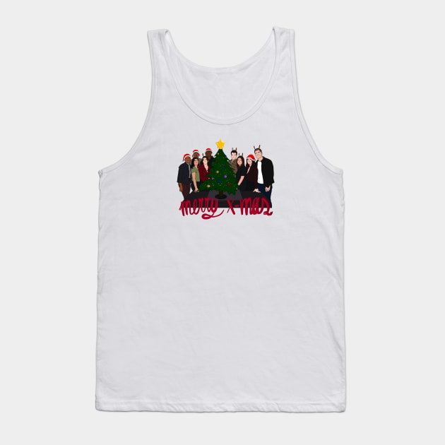 The Rookie Christmas Tank Top by SabsArt05